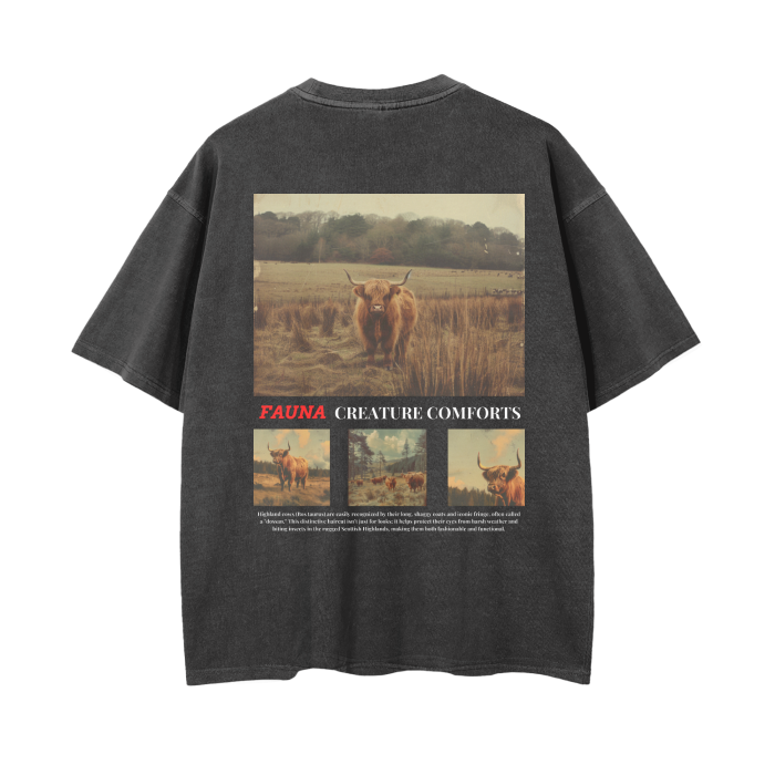 Highland Cow Magazine Tee